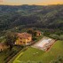 Location Toscane, maison Emanuele, vue de nuit