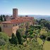 Location Toscane, maison Lupo, vue aérienne