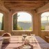 Location Toscane, maison Fontanelle 10, terrasse couverte
