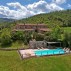 Location Toscane, maison Faltona, vue aérienne